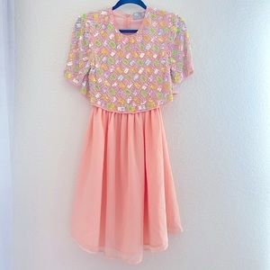 NWT GORGEOUS Beaded Maternity Dress